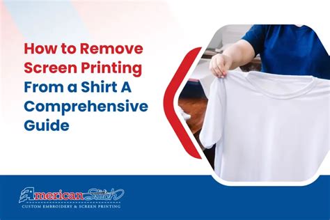 how to remove screen printing from shirt and what is the best way to protect your clothes from ink stains